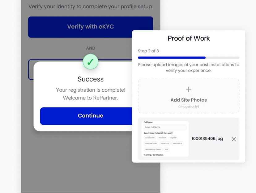 Certification tracking