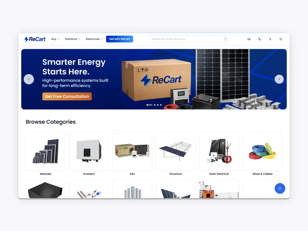 ReCart Supply Chain Dashboard